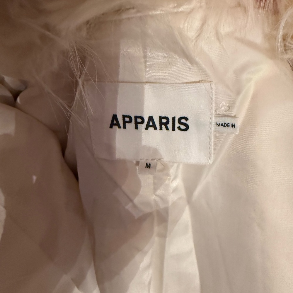 Apparis Pamela Faux Fur Coat size Medium M - Picture 8 of 10